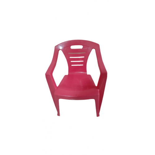 Silla plástica infantil rosada