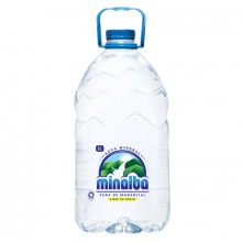Agua Mineral Sin Gas Minalba 5L