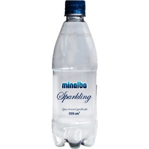 Agua Sparkling Limón Minalba 500ml