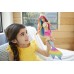 Barbie Sirena Dreamtopia mágica con cabello color arco iris y cambio de color activado con el agua