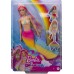 Barbie Sirena Dreamtopia mágica con cabello color arco iris y cambio de color activado con el agua