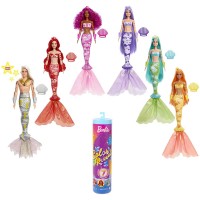 Barbie color reveal, muñeca de sirena