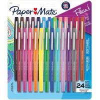 Bolígrafos de punta de fieltro, paquete 12 unidades