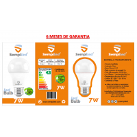 Bombillos Sempiled Led 7w Precio Al Mayor 6 Meses De Garantía