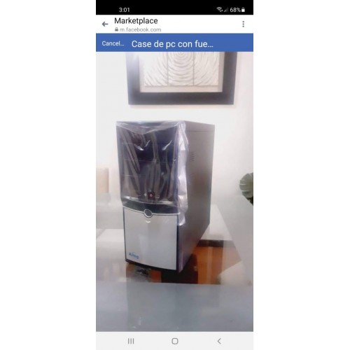 Case ATX con Fuente de 600 Watts