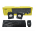 Combo Teclado Mouse Cornetas Agiler