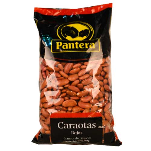 Caraotas Rojas Pantera 500g