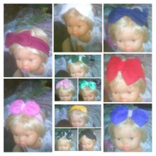 Cintillos de Lazo Colores Varios