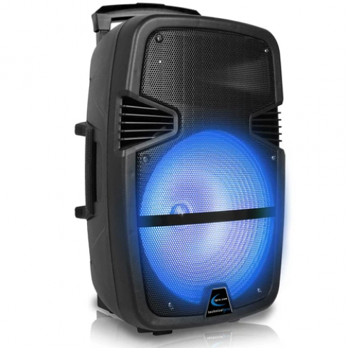 Corneta Technical Pro 15 Pulgadas 3000 Watts Led Bluetooth