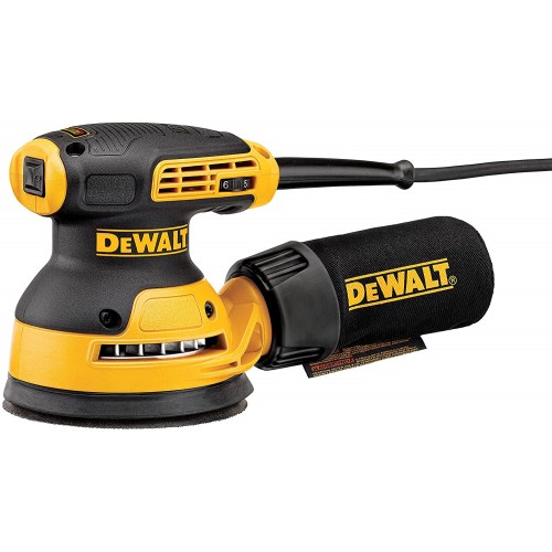 DEWALT Lijadora de órbita aleatoria, velocidad variable, 5 pulgadas DWE6423