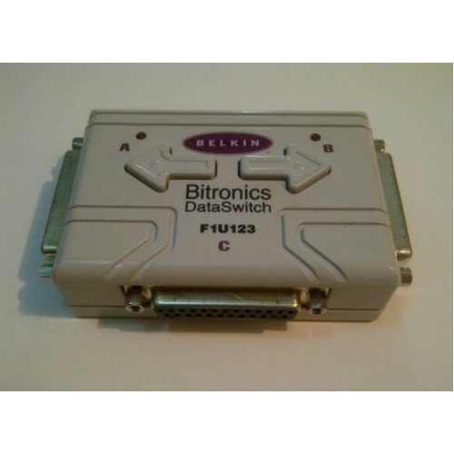 Data Switch Belkin Para Impresoras 2 Puertos