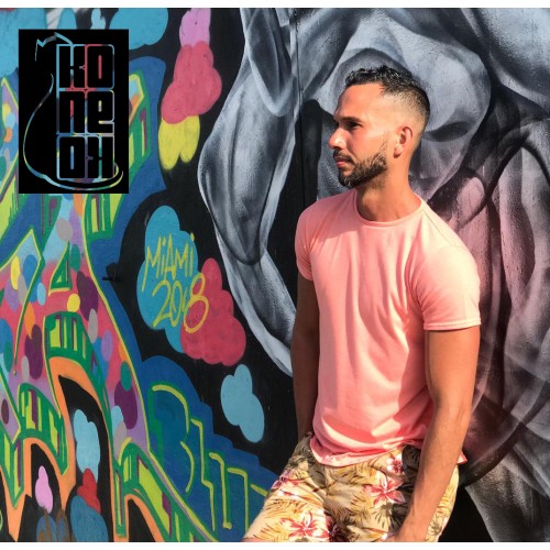 Franela  Unicolor Color Salmón  de Aalgodon Tallas S M y L KONEKODESIGN