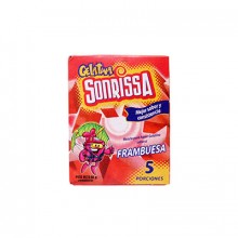 Gelatina Sabor a Frambuesa Sonrissa 66g