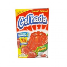 Gelatina Sabor a Fresa Gel Hada 624G
