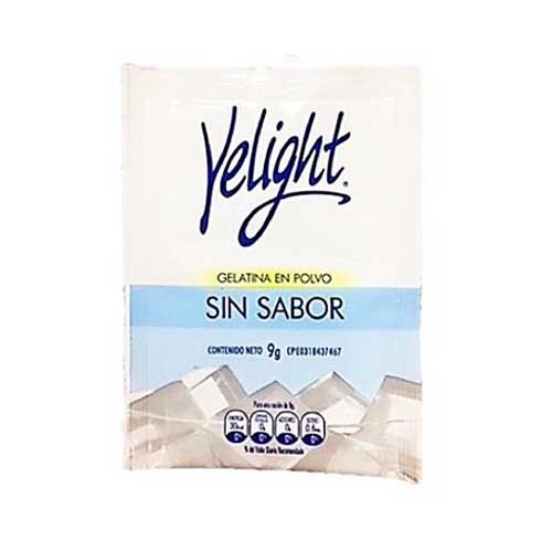 Gelatina Sin Sabor Yelight 9g