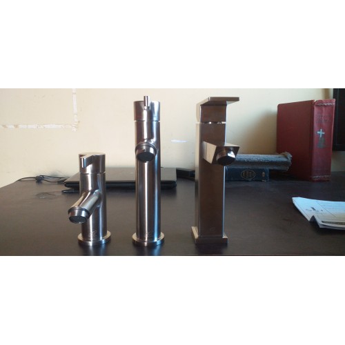 Grifería para lavamanos Quality Metal 100% Acero Inoxidable