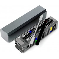 Juego de destornilladores de precisión, punta  extendida, puntas magnéticas 32 en 1, herramienta de kit de destornilladores de bolsillo