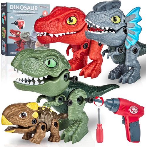 Juguetes de dinosaurios para niños, juguetes de aprendizaje  para niños de 3 años de edad en adelante.