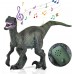 Jurassic World - Figura de velociraptor de juguete, pequeñas figuras de dinosaurio con sonido.