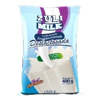 Leche Semidescremada Deslactosada Zuli Milk 400g