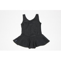 Malla Negra de Baile Talla 6 sin mangas