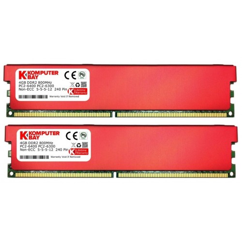 Memorias Ddr2 8 Gb 800mhz Dual