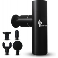 Mini pistola de masaje, Masaje de percusión de tejido profundo portátil eléctrico 4 velocidades.