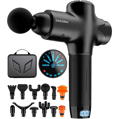 Pistola de masaje de percusión de tejido profundo, eléctrico, portátil súper silencioso,Y12 Pro.