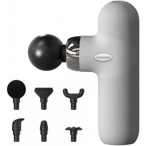 Pistola de masaje muscular mini pistola de masaje para atletas, pistola de masaje muscular de tejido profundo