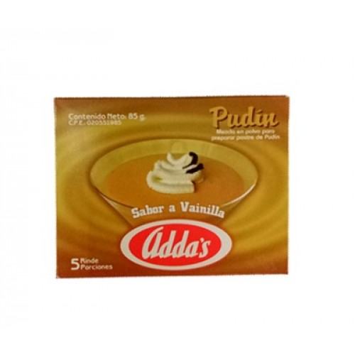 Pudin Vainilla Addas 85g