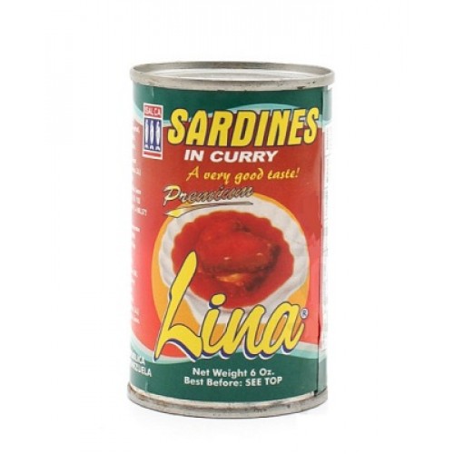 Sardinas Tomate Lina Curry 170g