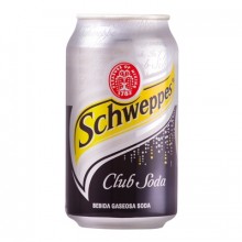 Soda Lata Schweppes 355cc
