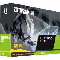 Tarjeta Video ZOTAC GEFORCE GTX1660 6Gb 192 Bit GDDR6 PCIe 3.0 X16 DVI-D HDMI