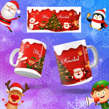 Tazas Navideñas