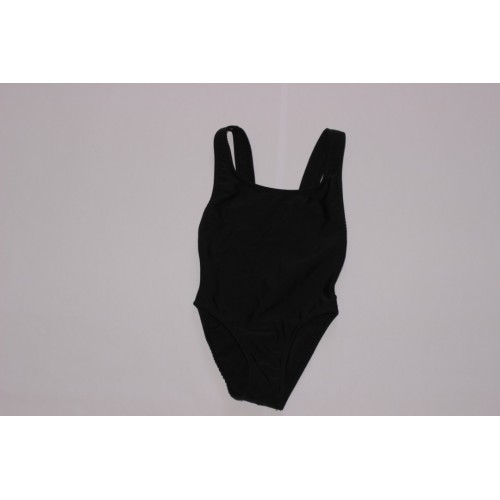Traje de baño negro niña Talla 6