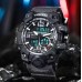 Reloj táctico militar de pulsera para hombre, deportivo con doble movimiento de cuarzo, reloj analógico digital Alarma - Blanco Negro