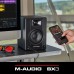 M-Audio BX3 - Monitores de estudio de 3.5 pulgadas, altavoces de PC HD para grabación y multimedia con software de producción de música, 120 W, par.
