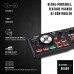 Numark DJ2GO2 Touch - Controlador DJ USB compacto de 2 platos, con mezclador-crossfader, interfaz de audio y rueda de selección con capacidad táctil