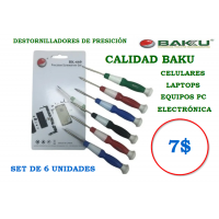 Juego De Destornilladores Baku Modelo: Bk-660.