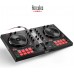 Hercules DJ Control Inpulse 300 MK2  Controlador USB DJ 2 cubiertas con 16 almohadillas y tarjeta de sonido integrada Software de DJ