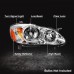 Conjunto de faros delanteros cromados para Toyota Corolla 2003, 2004, 2005, 2006, 2007, 2008, todos los modelos,  lado del conductor y del pasajero