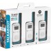 Motorola Solutions Talkabout T114TP - Radio de 2 vías (16 millas), color blanco y azul