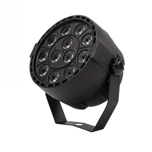 SHEHDS-luz Par LED RGBW de 12x3W con DMX512 para discoteca, proyector para DJ, máquina de decoración de fiestas