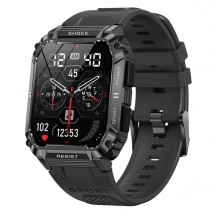 Reloj Inteligente Negro Resistente al Agua Pantalla 1.95 inch llamadas moni...