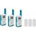 Motorola Solutions Talkabout T114TP - Radio de 2 vías (16 millas), color blanco y azul