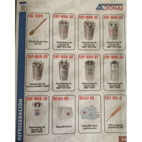 Repuestos para Refrigeración