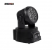 SHEHDS Cabezal móvil 6 en 1 para discoteca, lámpara LED de 7x12W RGBWA UV Wash DMX con controlador de caja de lucha para DJ, fiesta Disco