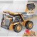 Camión de Volteo de Control remoto para niños, vehículo de ingeniería de 2,4G, juguetes de coche, camión excavadora de descarga