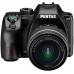 PENTAX KF APS-C Cámara digital SLR 18-55 WR kit con monitor LCD a prueba de polvo, resistente a la intemperie y de ángulo variable, color negro