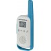 Motorola Solutions Talkabout T114TP - Radio de 2 vías (16 millas), color blanco y azul